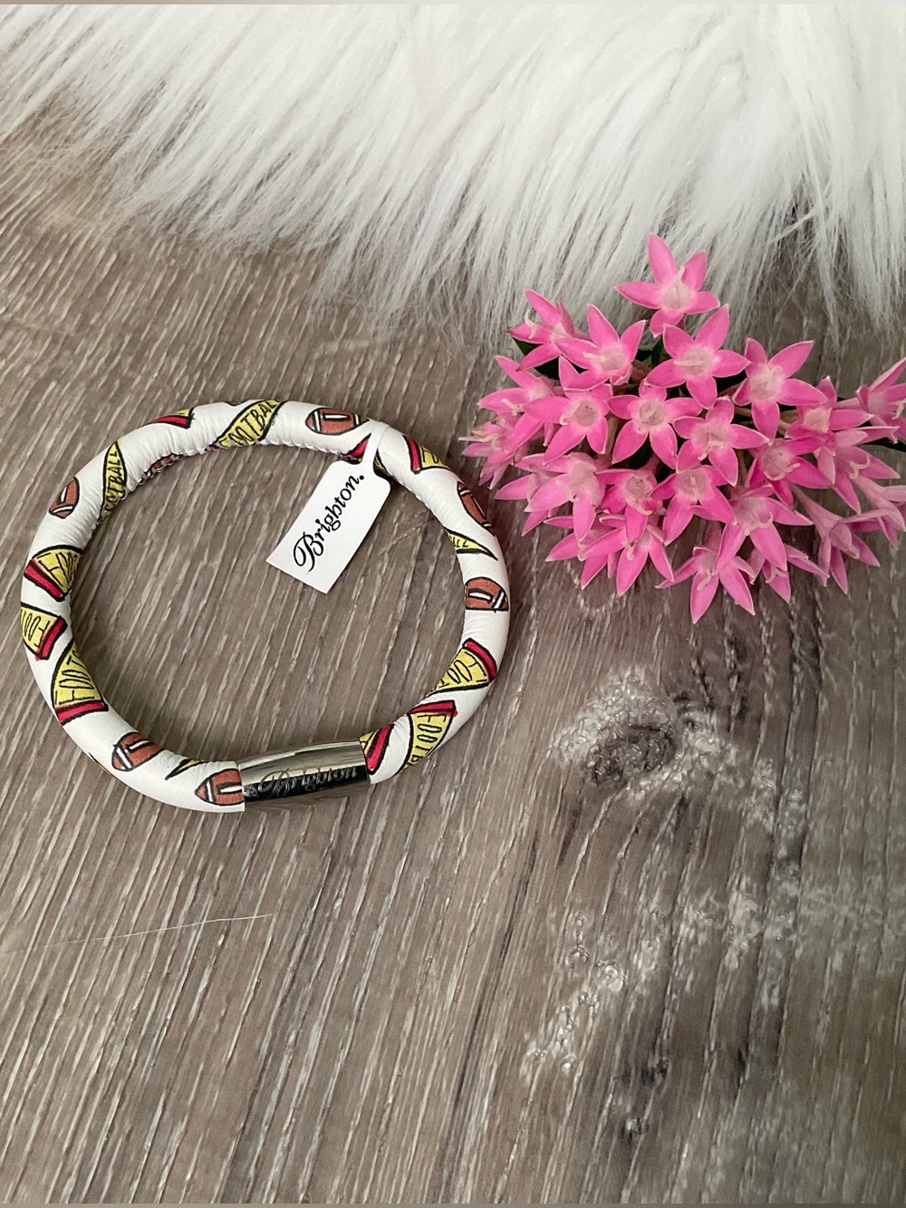 🏈 Brighton Woodstock Team Spirit Magnetic Bracelet